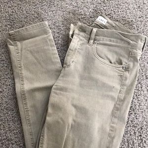 Light olive green loft pants